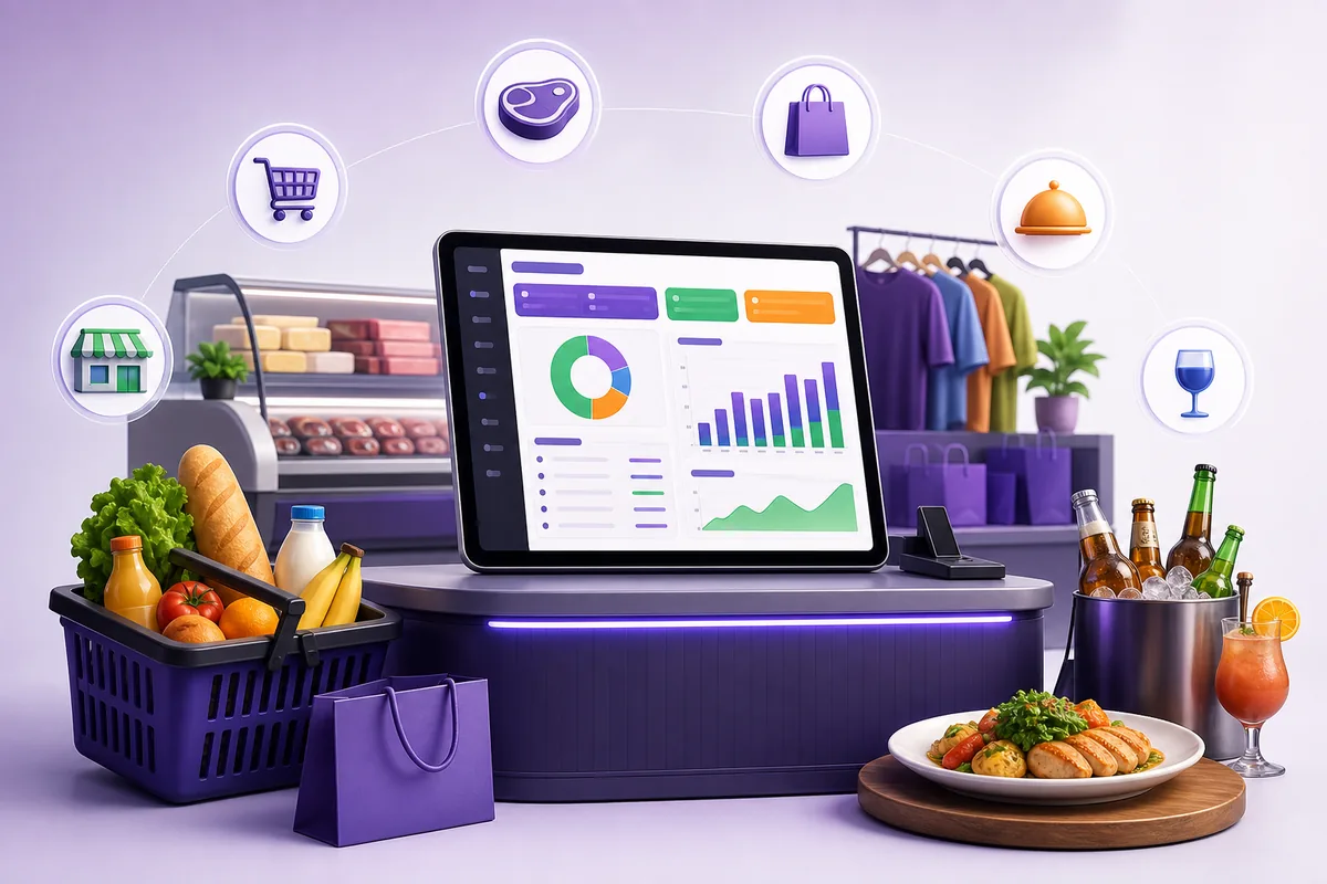 Sistema de gestão para mercados, açougues, lojas, restaurantes e bares